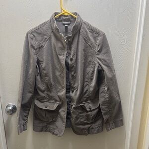 J. Jill Utility Jacket in Gray